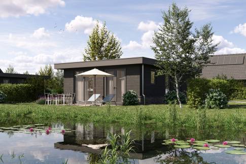 The Woonkamer of Type 2P Extra Luxe Wellness - 2ELW in Landal De Wielsche Dreef