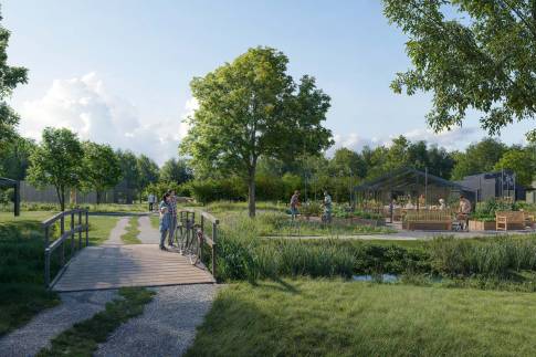 The Omgeving of Type eco-lodge - 4P in Vastgoedfonds – Goldberg Gardens Bleijenbeek