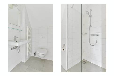 The Badkamer of Type 4C2 - nr. 210 in Landal De Reeuwijkse Plassen