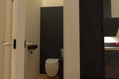 The Toilet of Type Markiezin - 2ELW in Landal Landgoed Bourtange