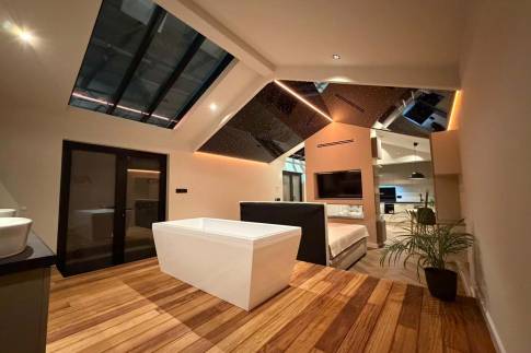 The Badkamer of Type Markiezin - 2ELW in Landal Landgoed Bourtange