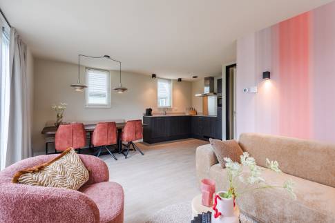 The Woonkamer of Type 6P Comfort - 6C in Landal De Wielsche Dreef