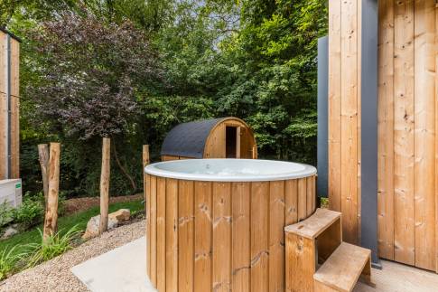 The Buiten of Type Bellevue Loft Wellness - 4-6BE1 in Landal Namur Nature