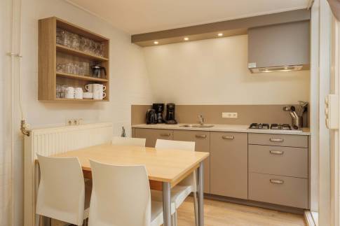 The Keuken of nr. 002 Anijs - type Comfort Classic 4 in Landal Bungalowpark Hoenderloo