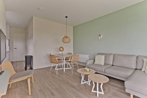 The Woonkamer of nr. 039 - Lodge 4B in Landal Park Wijdenes