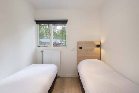 The Slaapkamer 3 of nr. 049 - type Bungalow 6C in Landal De Peel