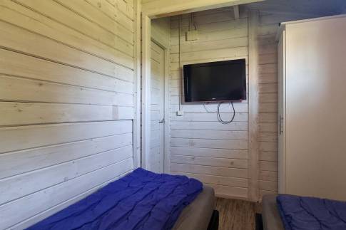 The Slaapkamer 2 of nr. 294 - type Buitenverblijf Wellness 4 in Resort Arcen