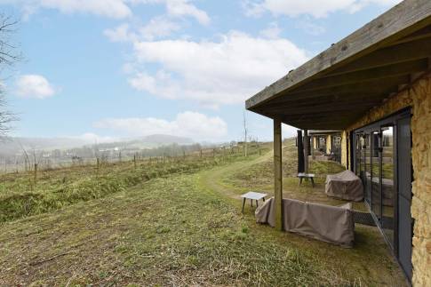 The Terras of nr. 139 - type Hillside Family 6 in Landal Gulpen