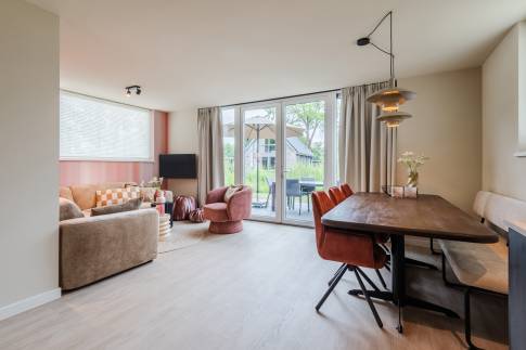 The Woonkamer of Type 6P Comfort - 6C in Landal De Wielsche Dreef