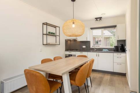 The Eetkamer of nr. 049 - type Bungalow 6C in Landal De Peel