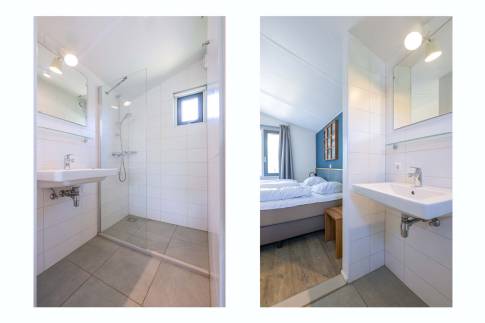 The Badkamer 1 of nr. 198 - type 6C2 in Landal De Reeuwijkse Plassen