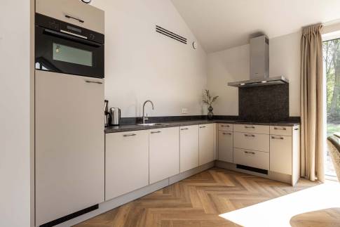 The Keuken of Type Jonkheer - 6L2 Waterlocatie in Landal Landgoed Bourtange