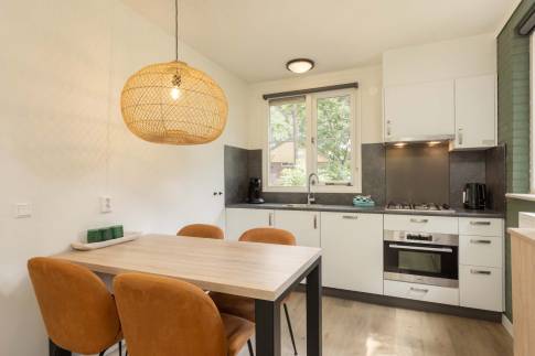 The Keuken of Type Bungalow 4C - nr. 68 in Landal De Peel