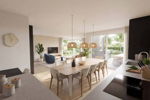 The Keuken of Type Villa Kempenrijk - 10CE  in Landal Resort Bergervenne