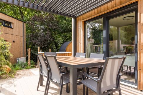 The Buiten of Type Bellevue Loft Wellness - 4-6BE1 in Landal Namur Nature