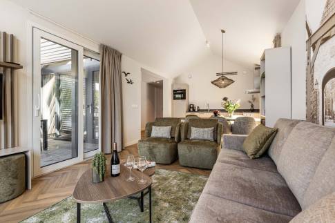 The Woonkamer of Type Jonkheer - 6L2 Waterlocatie in Landal Landgoed Bourtange