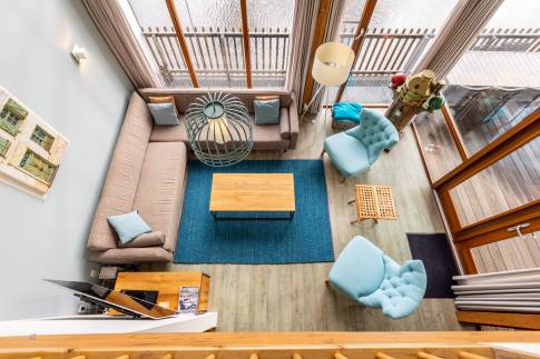 The Woonkamer of Type Vogelenzang 8C - nr. 140 in Landal De Reeuwijkse Plassen