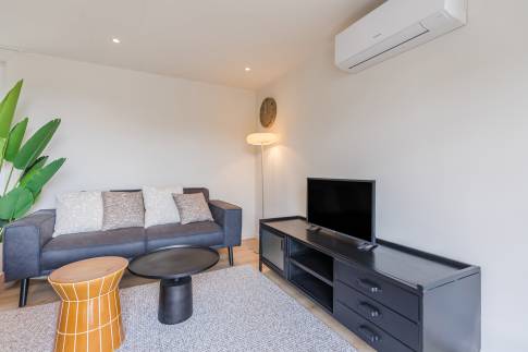 The Woonkamer of Type Lodge de l'Horizon Wellness - 4BE4 in Landal Namur Nature
