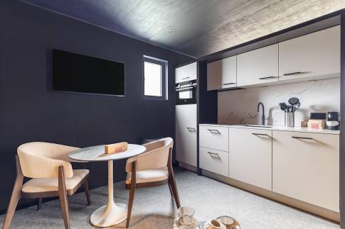 The Keuken of Type Solar Hotel Suite in Landal Soof aan de Rijn