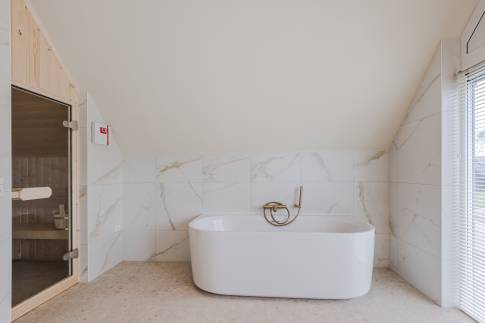 The Badkamer 2 of Type 4P Extra Luxe Wellness - 4ELW in Landal De Wielsche Dreef