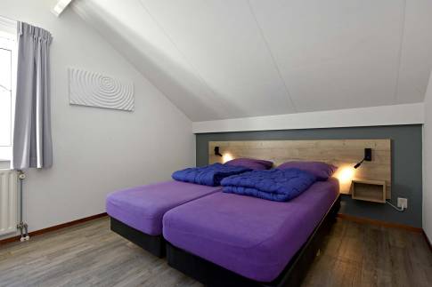 The Slaapkamer 2 of nr. 203 - type Luxe Villa 6B in Resort Arcen
