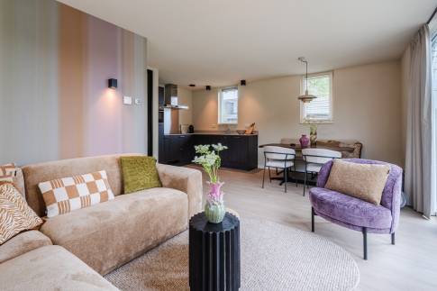 The Woonkamer of Type 4P Luxe - 4L in Landal De Wielsche Dreef