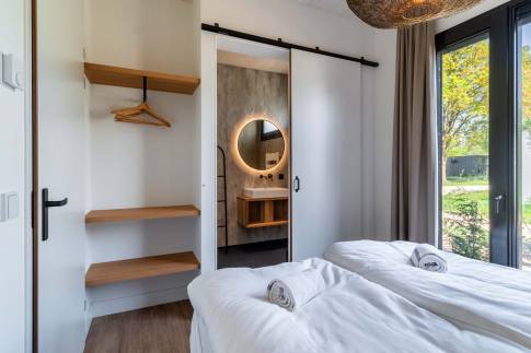 The Slaapkamer 2 of Type De Parel Wellness in Landal Klein Oisterwijk