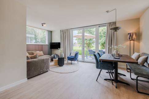 The Woonkamer of Type 4P Extra Luxe Wellness - 4ELW in Landal De Wielsche Dreef