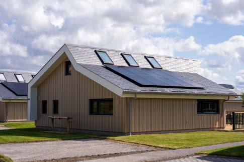 The Buiten of Type Watervilla Luxe 8 - nr. 402 in Landal Zeebad