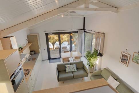 The Woonkamer of nr. 60 - type Pitstop 4 in Landal Zandvoort