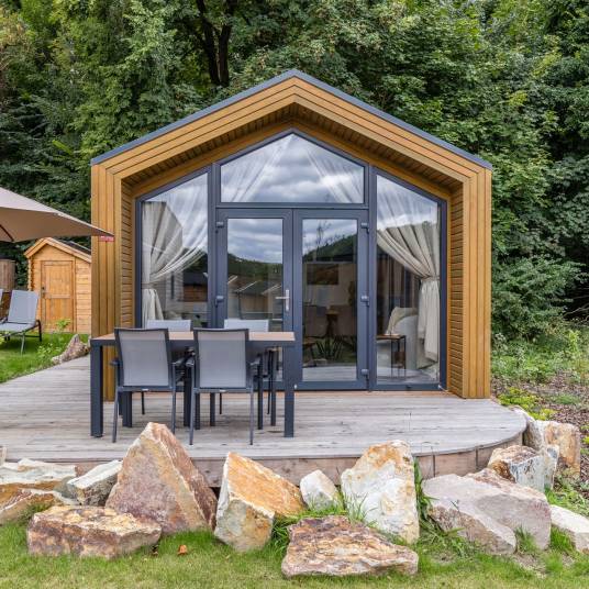 The Buiten of Type Lodge de l'Horizon - 4B2 in Landal Namur Nature