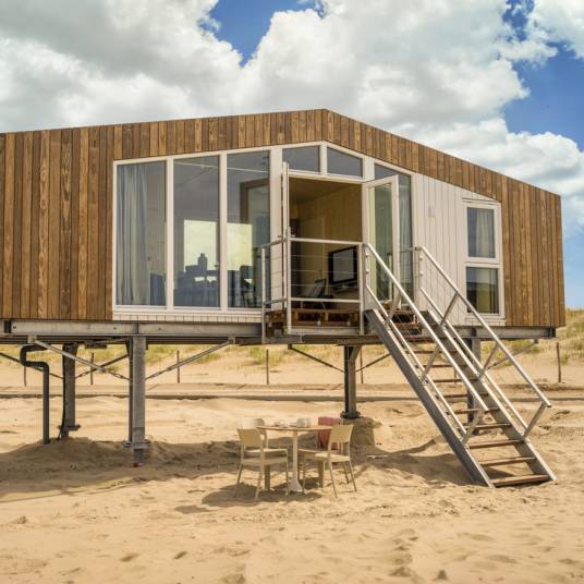 The Buiten of Type Panorama Luxe in Landal Zeezigt