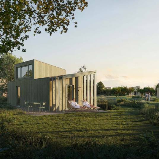 The Buiten of Type wellness-lodge - 2P in Vastgoedfonds – Goldberg Gardens Bleijenbeek
