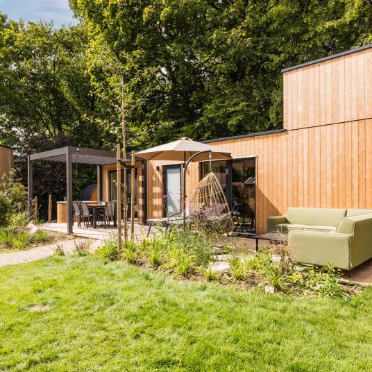 The Buiten of Type Bellevue Loft Wellness - 4-6BE1 in Landal Namur Nature