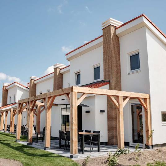 The Buiten of nr. 011 - type Bungalow 6B in Duinresort Dunimar